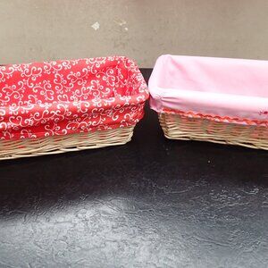 Valentine Baskets set of 2